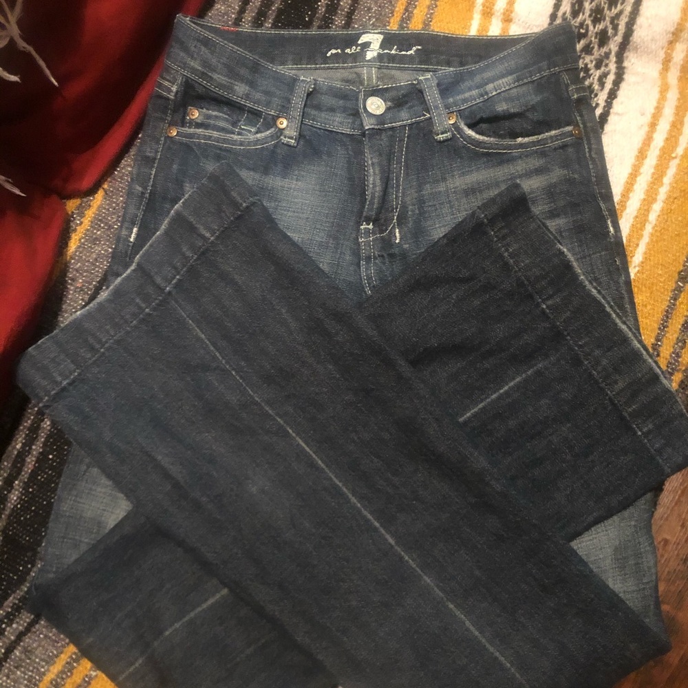 7 for all mankind dojo jeans!!